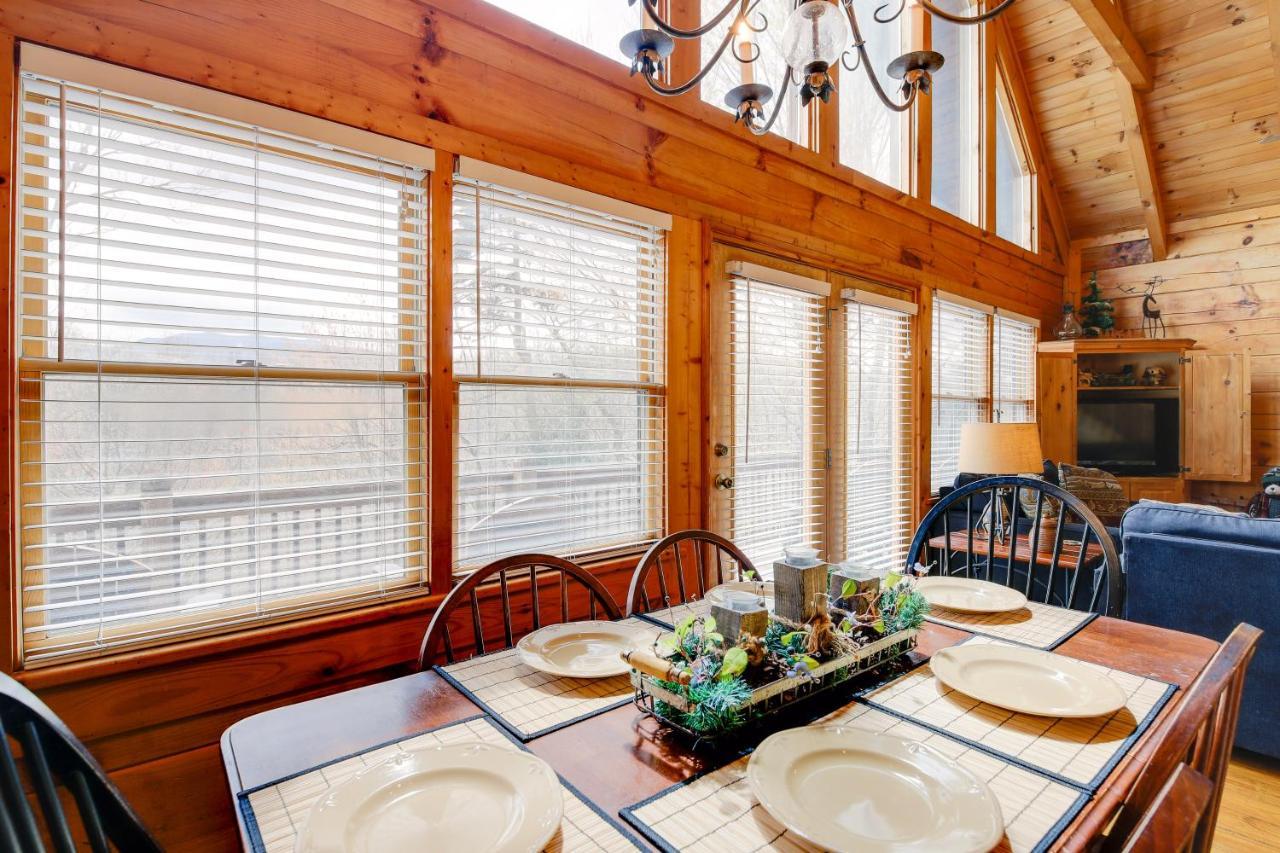 Smoky Mountains Cabin With Hot Tub, Deck And Views! Sevierville Exteriér fotografie