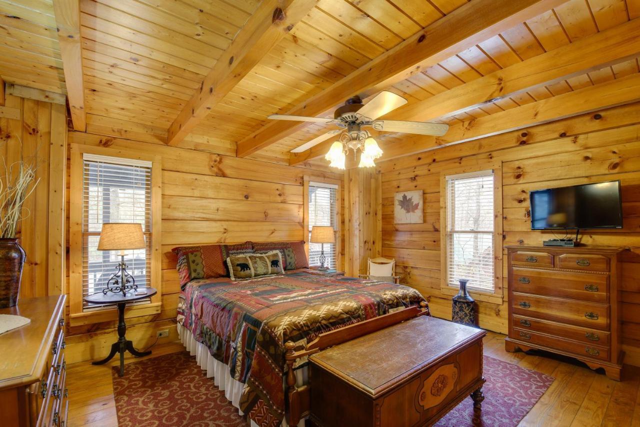 Smoky Mountains Cabin With Hot Tub, Deck And Views! Sevierville Exteriér fotografie