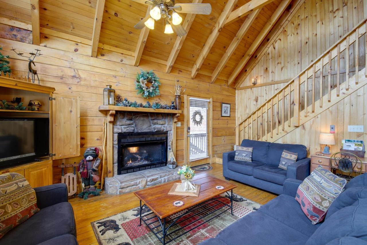 Smoky Mountains Cabin With Hot Tub, Deck And Views! Sevierville Exteriér fotografie