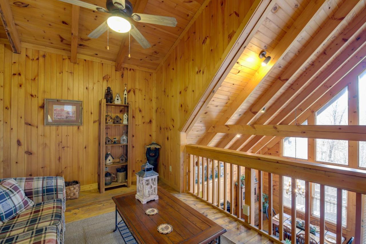 Smoky Mountains Cabin With Hot Tub, Deck And Views! Sevierville Exteriér fotografie
