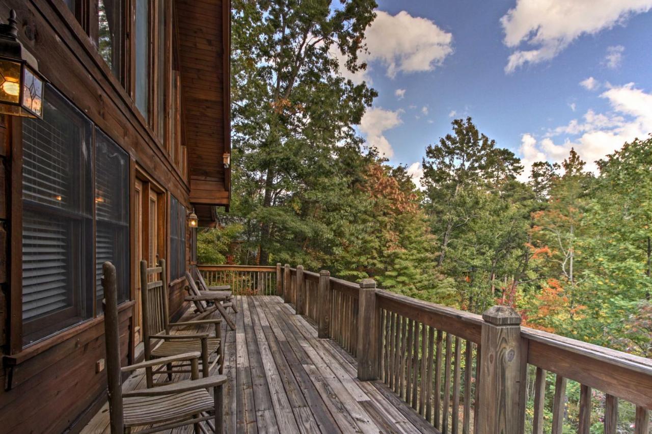 Smoky Mountains Cabin With Hot Tub, Deck And Views! Sevierville Exteriér fotografie