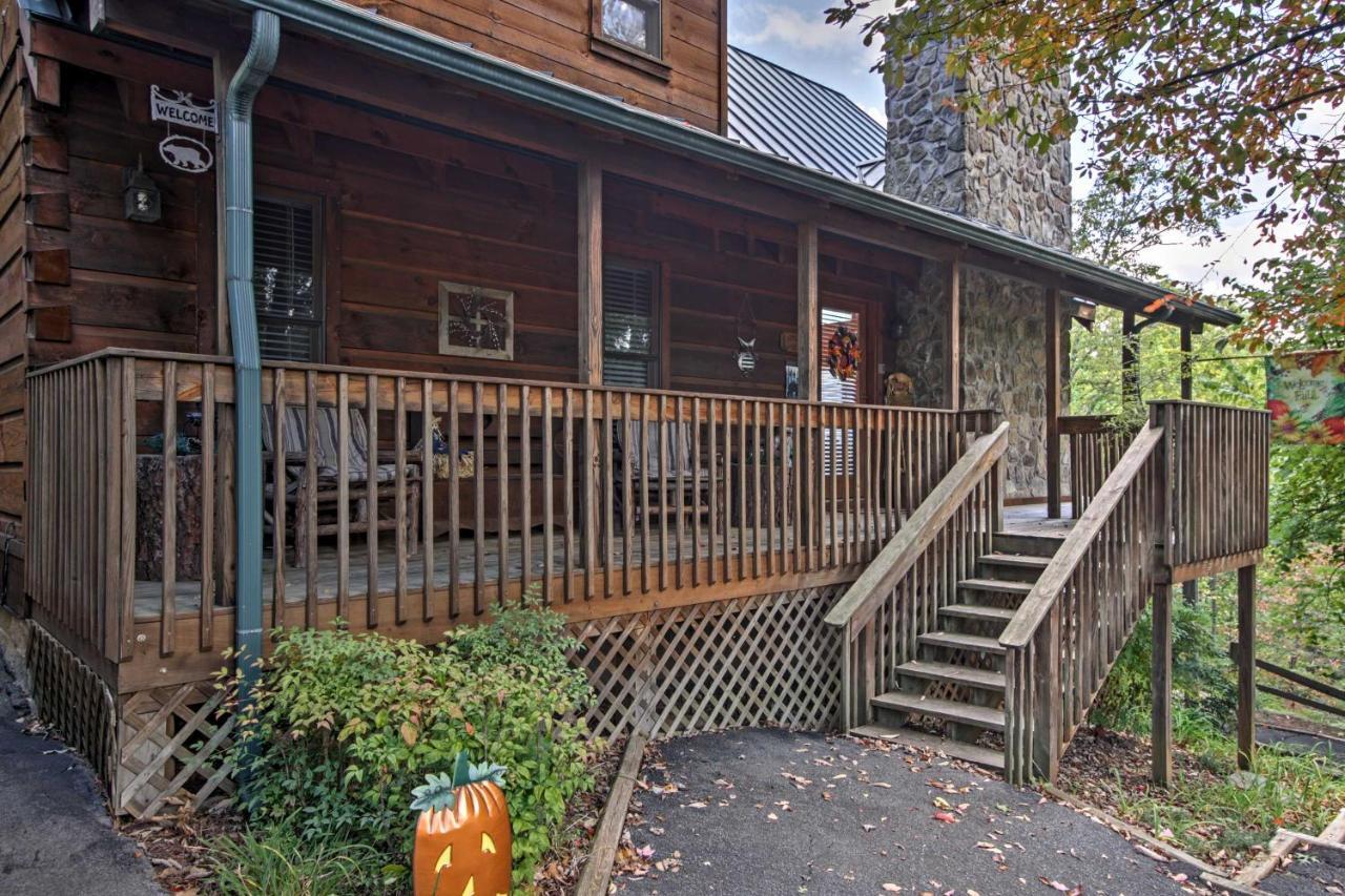 Smoky Mountains Cabin With Hot Tub, Deck And Views! Sevierville Exteriér fotografie