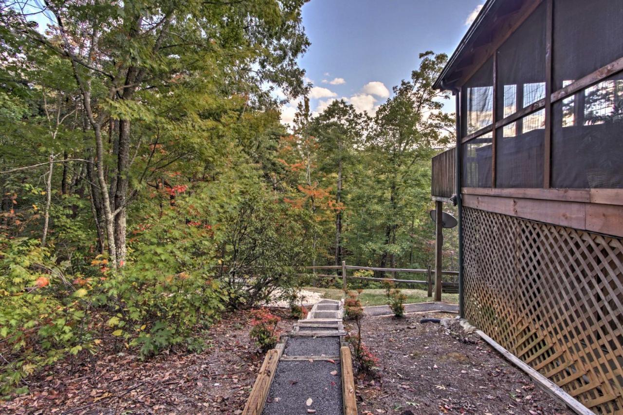 Smoky Mountains Cabin With Hot Tub, Deck And Views! Sevierville Exteriér fotografie